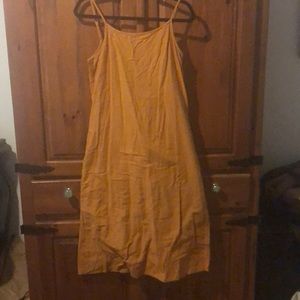 Dandelion yellow long maxi dress